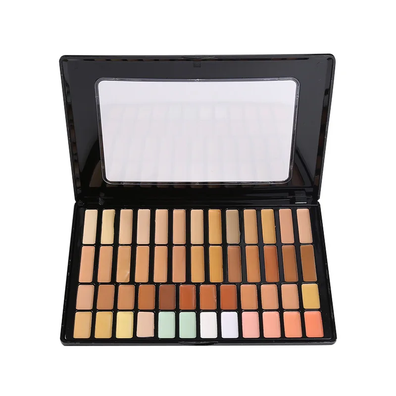 

Wholesale 50 Colors Full Coverage Concealer Palette Private Label HD Concealer