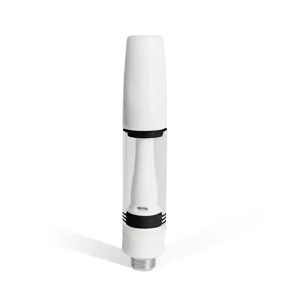 

Patented product RHY Empty Full Ceramic 1ml cbd vape cartridge press tips 100% No leaking, White colors