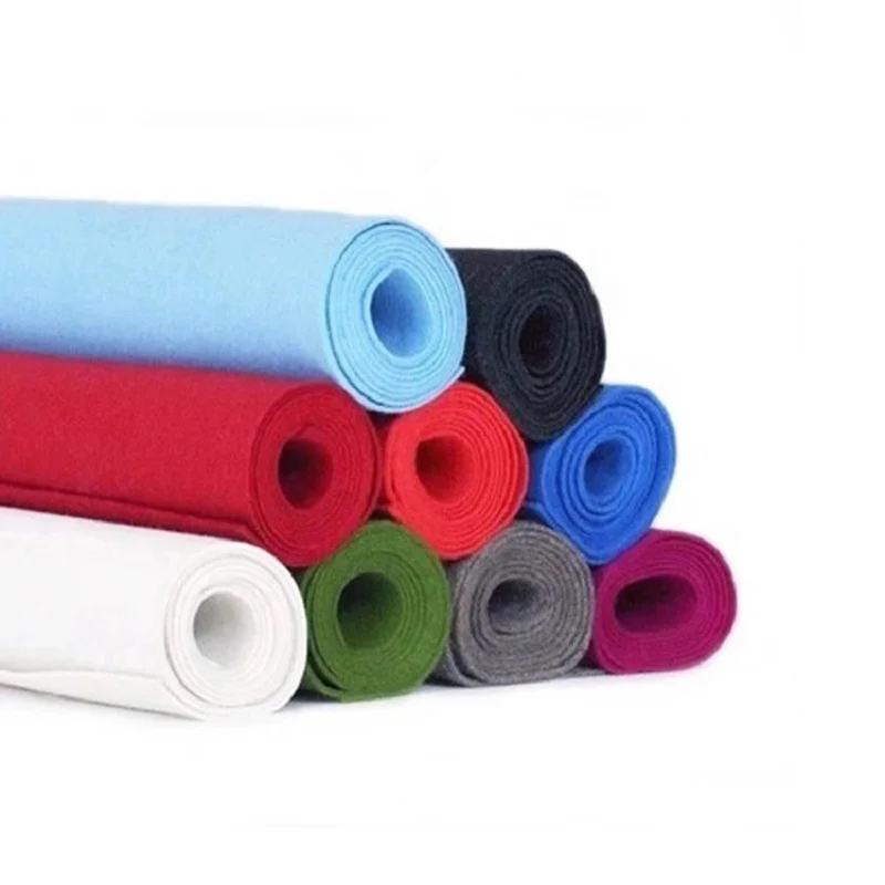 wholesale from factory polyester felt rolls for children toys