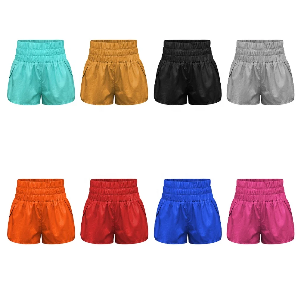 

2022 Wholesale Summer Custom Solid Color Leisure Commute Home Outdoor Jogging Shorts Women