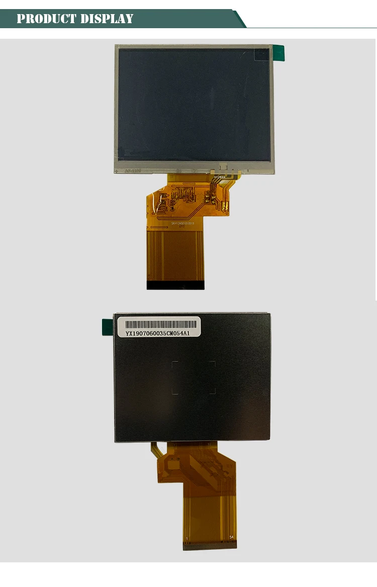 custom lcd display  SPI/RGB  320*240  3.5 inch LCD TFT touch screen