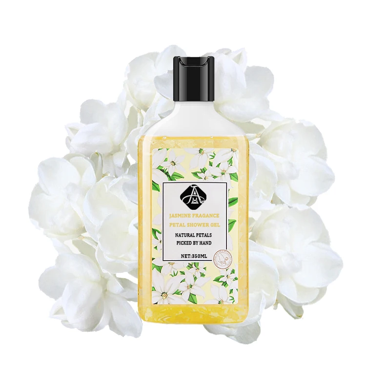 

AH Flower Aroma Petal Body Care Wash Jasmine Petals Shower Gel for Ghana