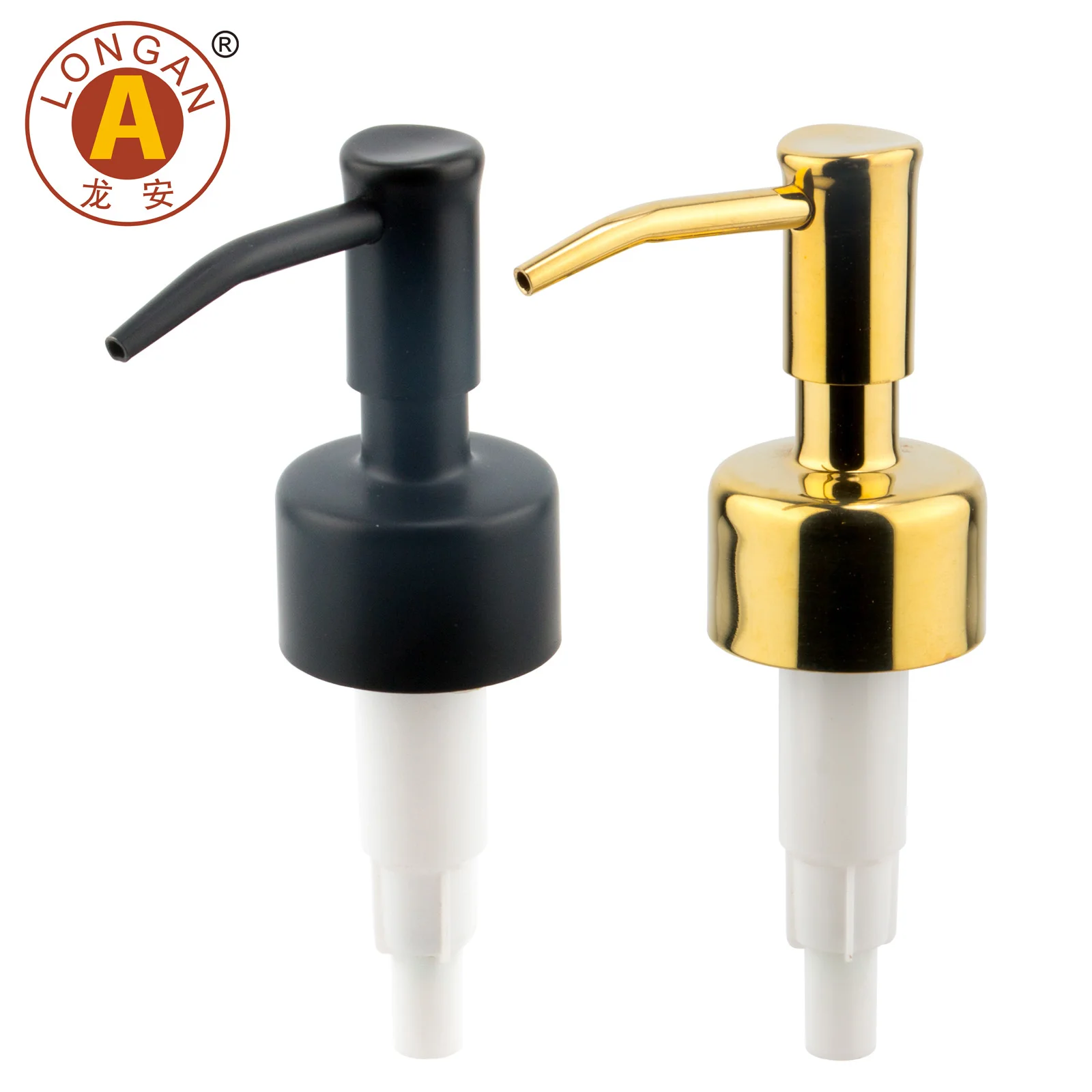 304 Stainless Steel Lotion Dispenser Pump Bottles Empty Soap Dispenser Smooth Closure Screw Cap Non Spill
