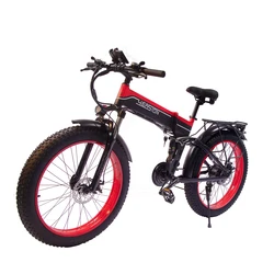 26X4.0 Wheel 48V 1000W Motor 14Ah/48V Lithium Battery Free shipping Fat Tire Electric Bicycle Folding Electric Bike