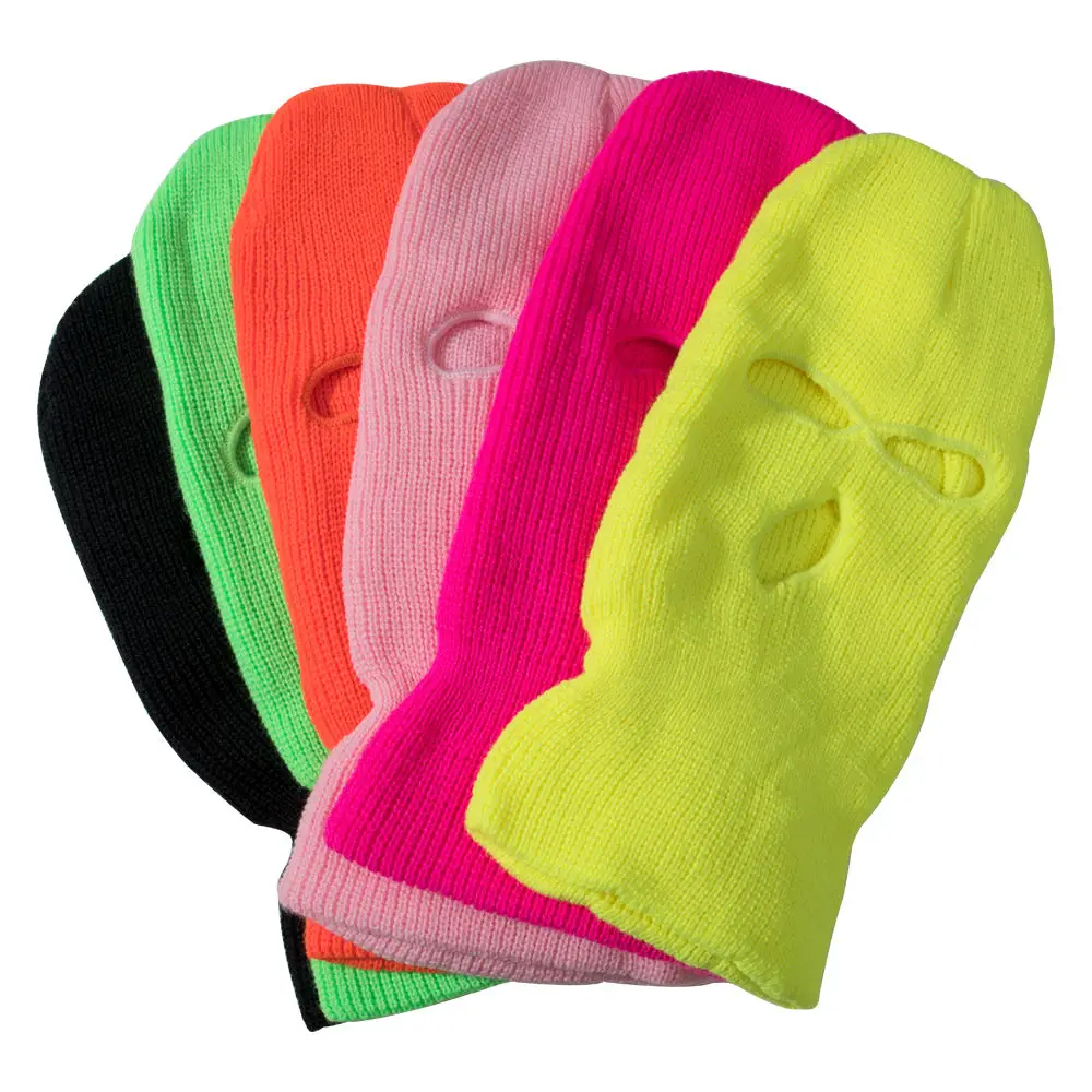 

2022 wholesale customizable ski mask custom skimask balaclava, 8 available colors