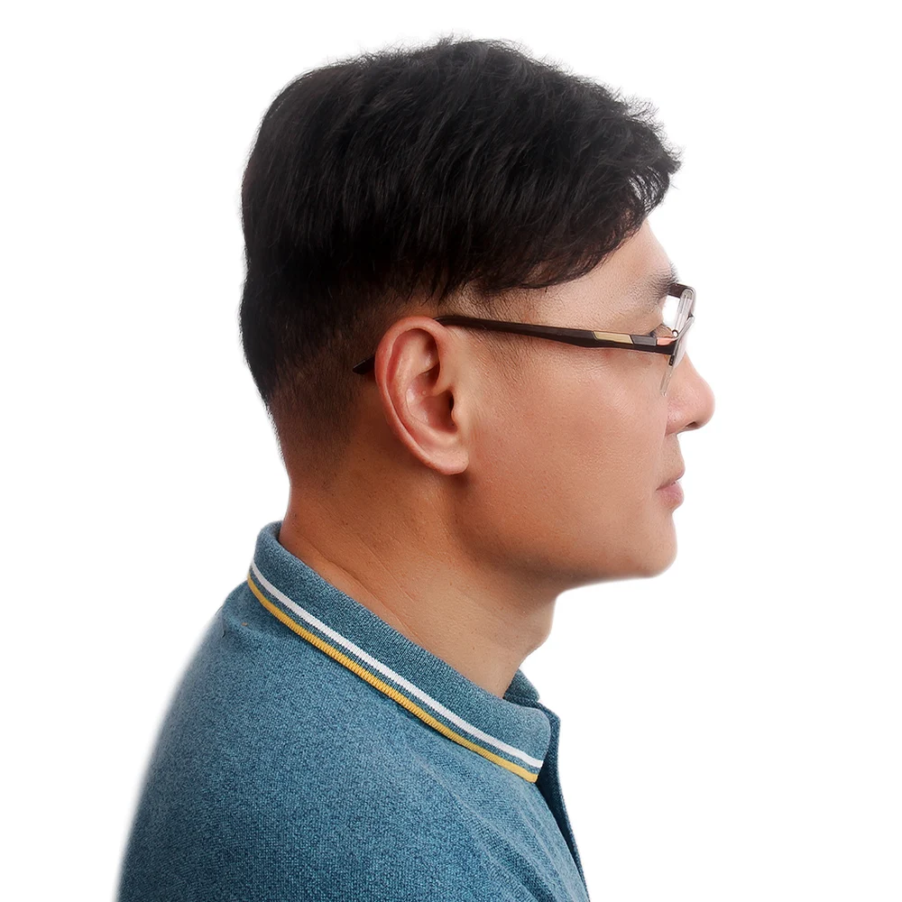 
ST Fantasy Mens Natural Black synthetic hair toupee for Men 