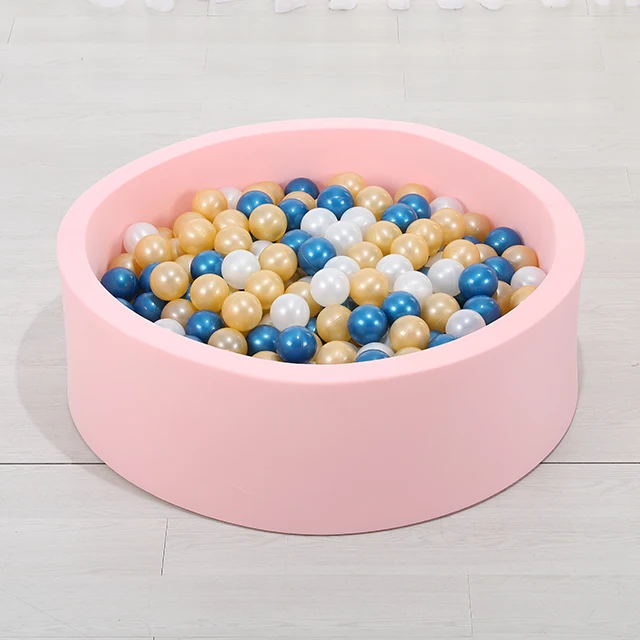 

Eco friendly High quality Round toddlers memory foam sponge ball pit baby ball pool, Customized