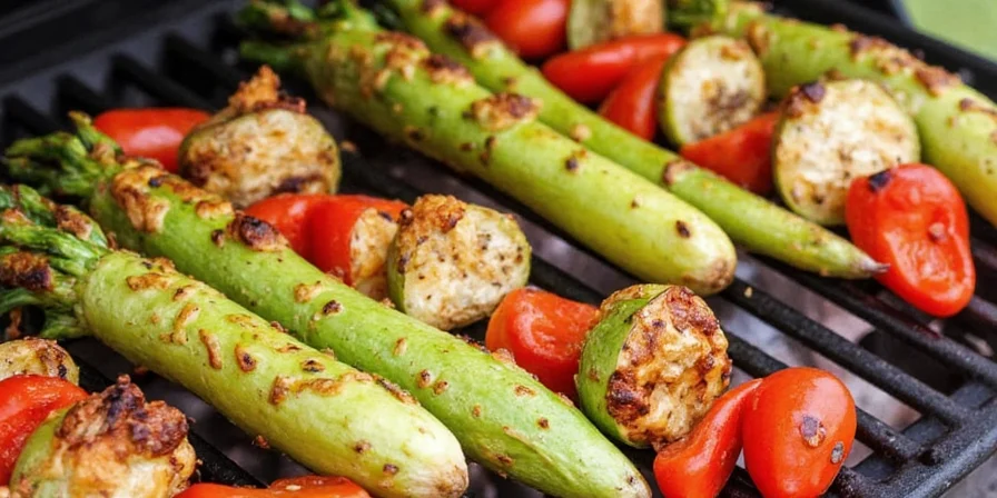 Spiced Grilled Zucchini