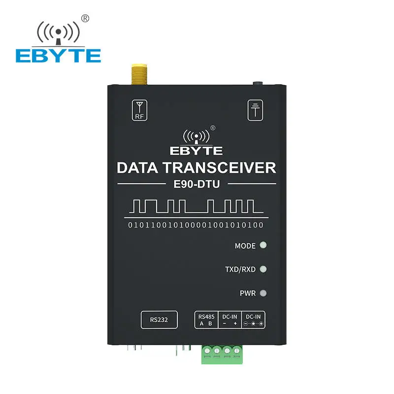 

EBYTE E90-DTU(400SL30P) Factory wholesale industrial grade LoRa modem rs485 sx1268 wireless transceiver iot gateway Lora 433