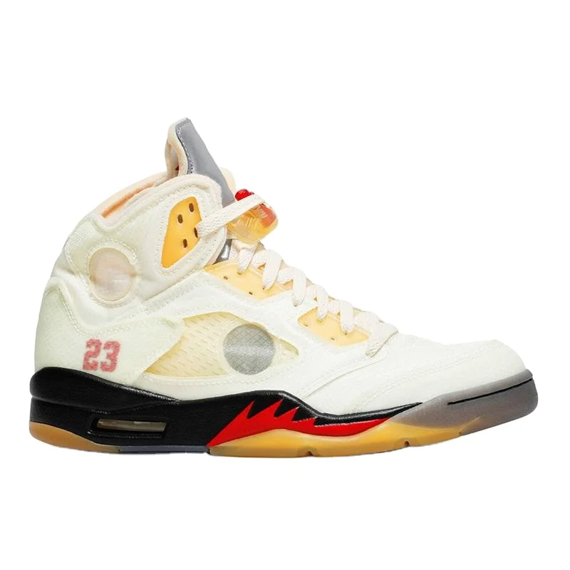 

New Basketball Shoes Men Running Sneakers AJ 5 Retro Air Cushion Shoes Outdoor Sports Basketball Shoes, 26 colors