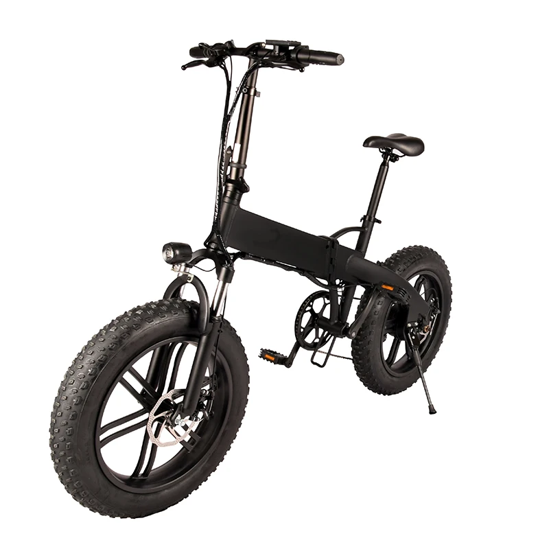 

New E206 Foldable Electric Bicycle Cycling 350W Brushless Motor Off Road Electric City Bike Adult Fat Tire Electric Bike For Man