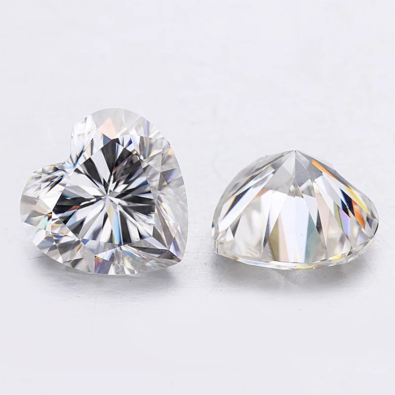 

Wholesale price moissanite heart cut loose synthetic diamonds for jewelry making