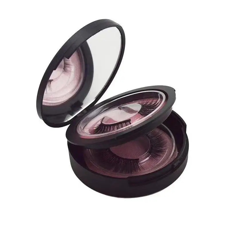 

Wholesale vendor eyelashes set with bulk rose eyelash cases 100 human hair hair butterfly packaging 3d 25mm mink false eyelashes, Natural black
