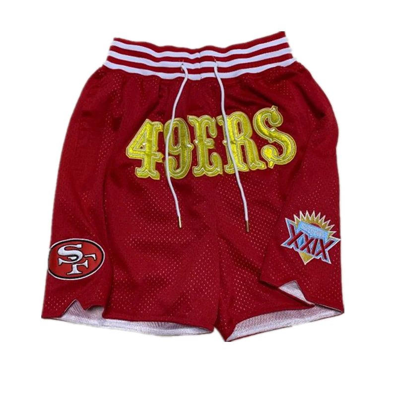 

Fashion Iceball Jersey Shorts For Mens Just Brand Don Men's Sports Shorts Embroidered High Quality Iceball Clothing