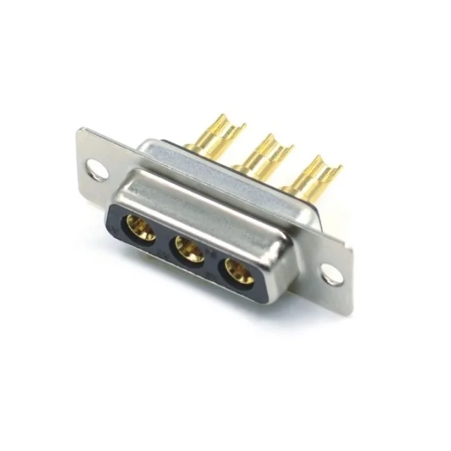 

KinKuo 3W3 Female connector 3W3 cup pin type straight gold pin high current solder 3W3 connector for cable