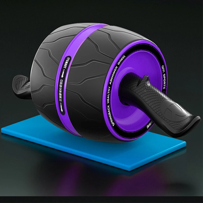 

Indoor multifunctional roller fitness equipment abs wheel roller wheel abdominal trainer, Red/purple/green/blue