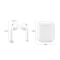 

Factory Price Separate Design Clear Sound 5.0 Bt Wireless Smart Touch Earphone Pop up window for Airpod Air wireless headphone