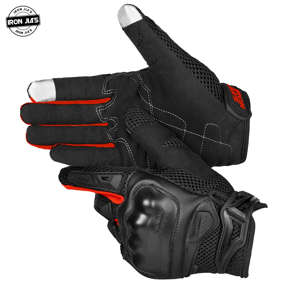 

Hot Sale Outdoor Sports Custom Screen Touch Motorcycle Racing Gloves, Black,red,green