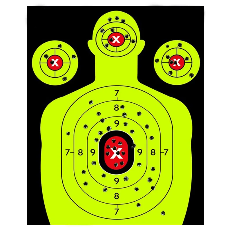 

Splatter Targets 18 x 24 inch Reactive Shooting Target Fluorescent Yellow