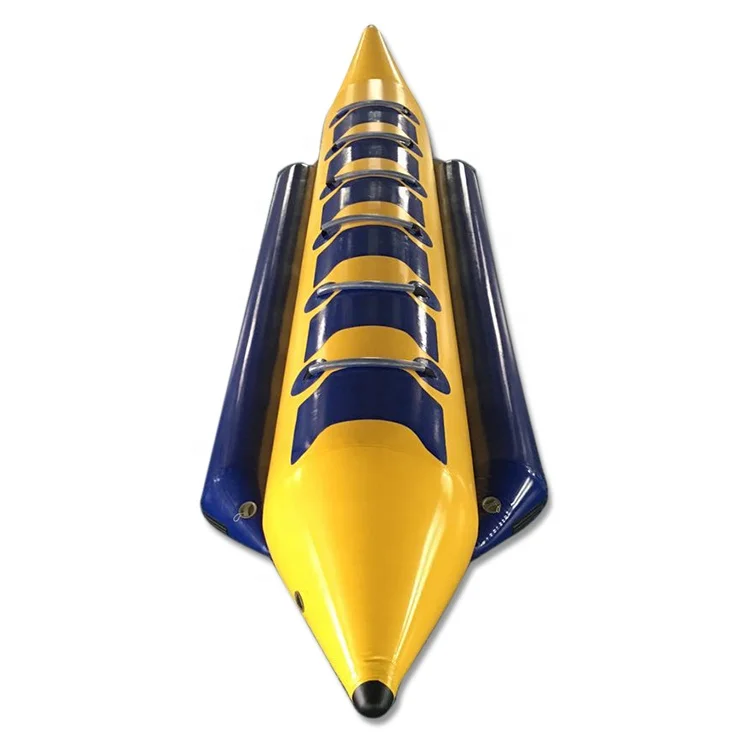 

Heavy-duty Tarpaulin PVC 6 Rider Inflatable Towable Banana Boat Tube For Sale, As photo(or customized)