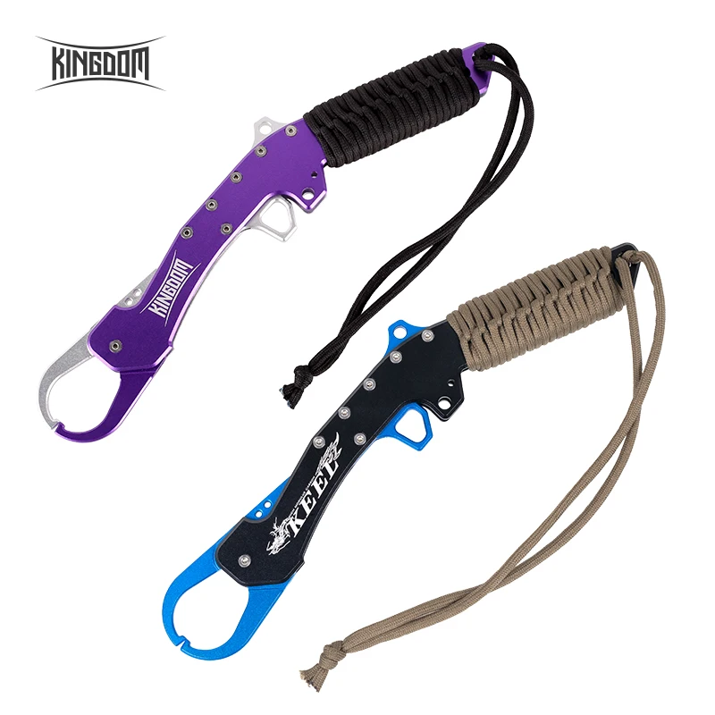 

Kingdom Hot-selling Fishing Gripper Different Colors Wobblers Hard Bait Big Drag Pull Fishing Gripper Tackle, 2 colors