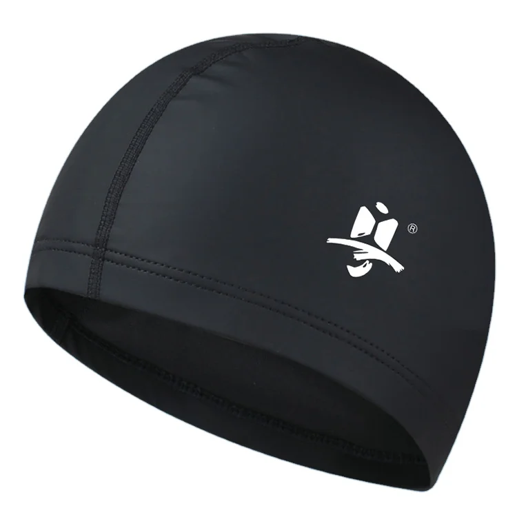 

Lycra material PU coated swimming cap, Customized