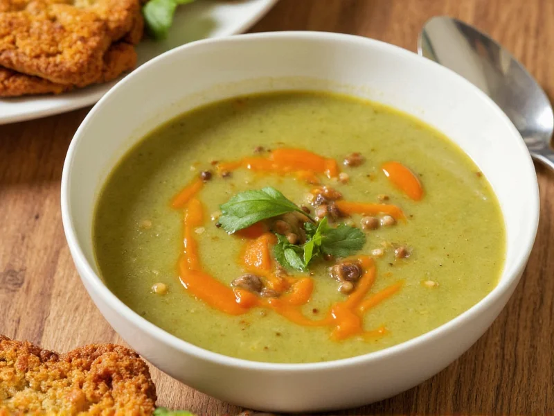 Perfect Vegetarian Pea Soup Recipe in 35 Minutes