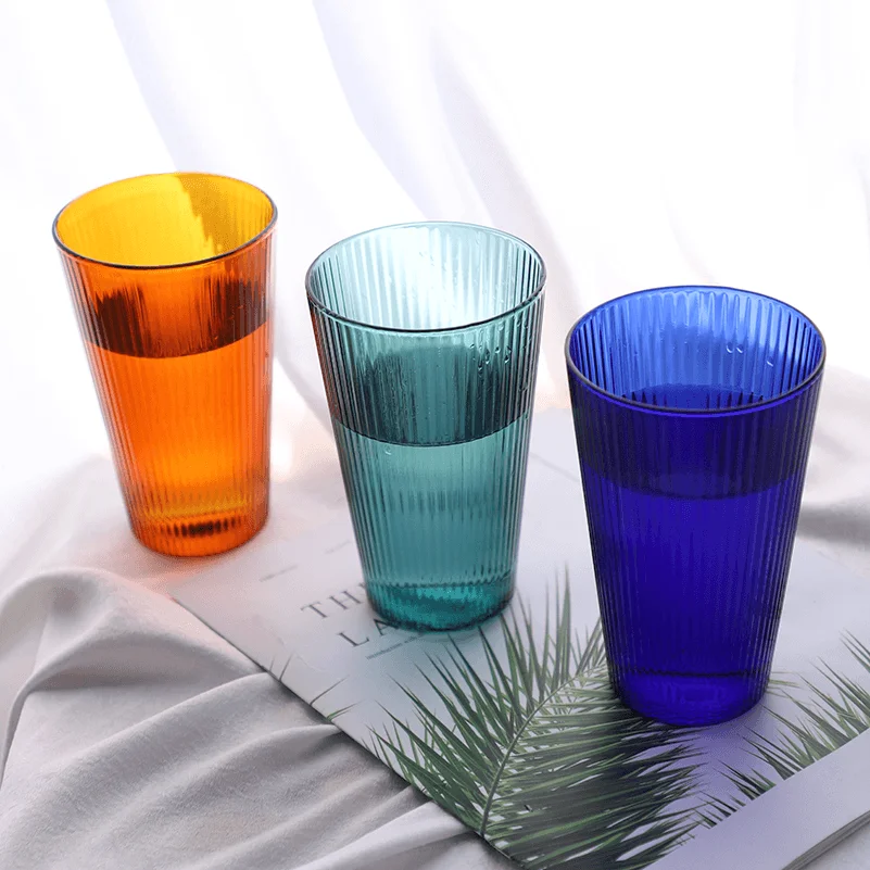 

high quality customized logo Transparent color borosilicate whisky water glass cup tumbler Custom Logo, Customized color
