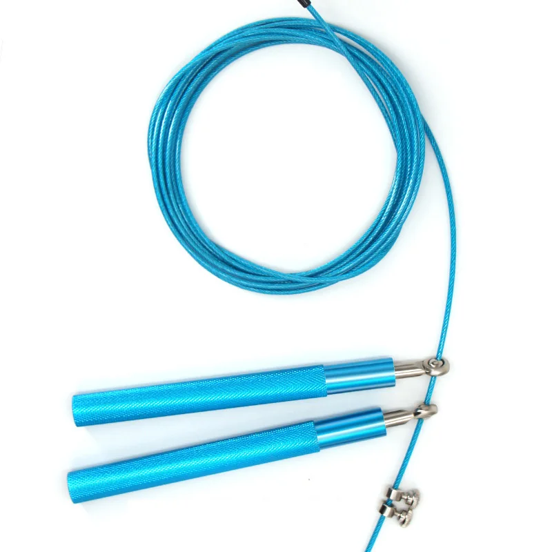 

Hot Sale Adjustable Fitness Universal Bearings Steel Wire Speed Jump Rope, 8 colors totally