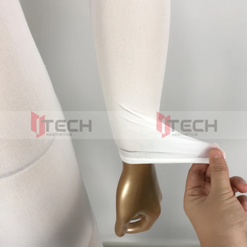 professional body suit for vacuum massage slimming machine bodysuit white color m,l,xl,xxl size