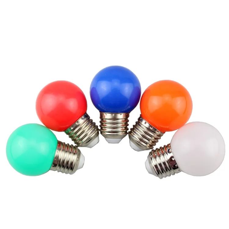 G45 3W 4.5W B22 E27 Led Globe Bulb G40 For Indoor Lighting , LED-COLOR