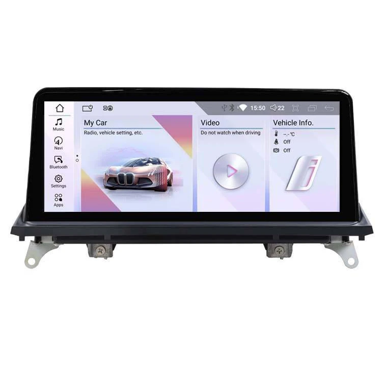 

Android 12 8 Core 10.25 1920X720 MCX Snapdragon ID7 GPS Multimedia Headunit Radio Screen CCC CIC Android for BMW X5 X6 E70 E71