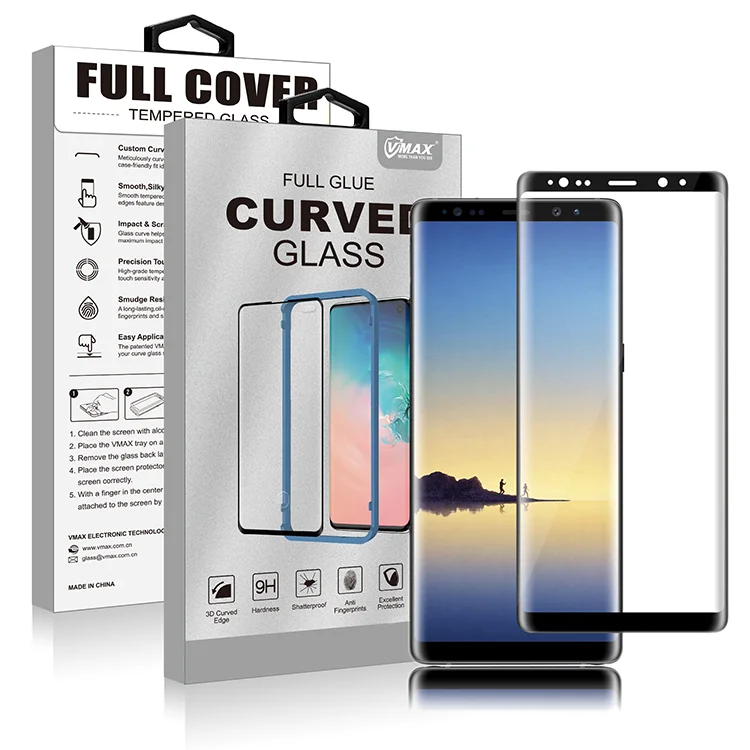 

3D Film For Samsung Note 8 Full Cover Tempered Glass Screen Protector For Note 8