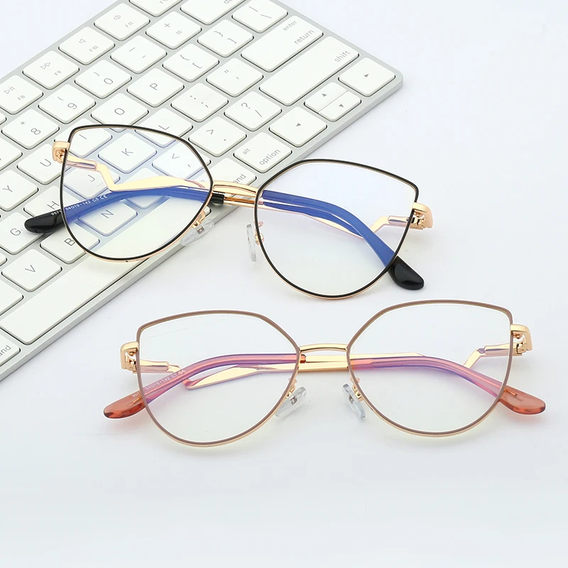 

95719 New Arrival Stylish Personality Designs Optical Frame Spring Light Filter for Women with Blue CE UV400 CN;ZHE