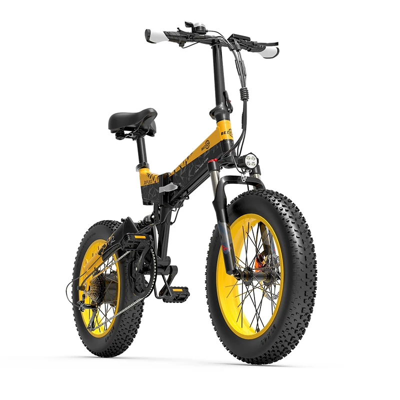 

20'' x 4.0 Fat Tire Folding Electric Bike Bicycle for Adults Teens, 1000W Motor 48V 15AH Beach Snow EBike