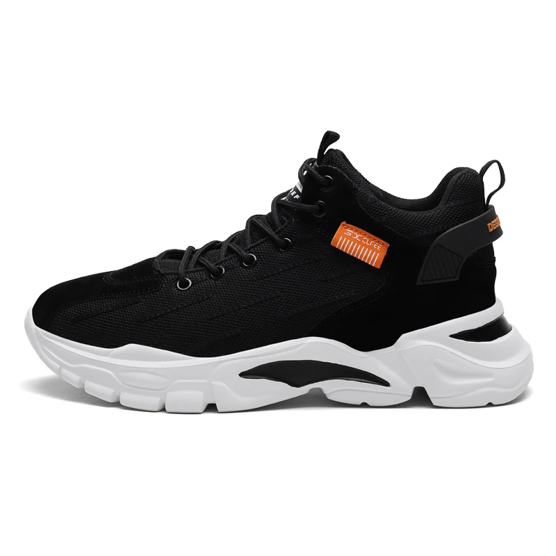 

Wholesale New Fashion Comfortable Soft Wearproof men high top board shoes