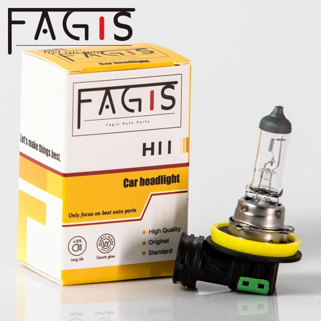 Fagis h11 12v 55w car lamp auto headlight xenon halogen bulb