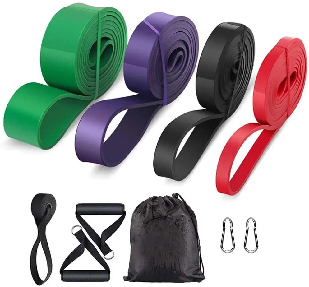 

Wellshow Pull Up Resistance Band Exercise Bands Pull up Assistance Workout Loop Bands Perfect for Gym Home, Blue,green,black,red,yellow etc.