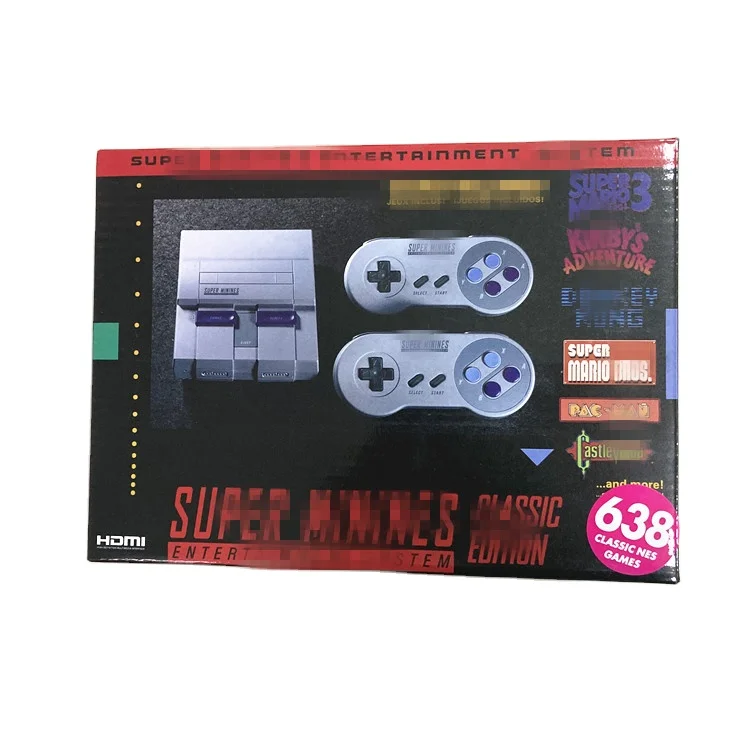 

Bulit in 638 games video game console HD Classic mini console for Nintendo