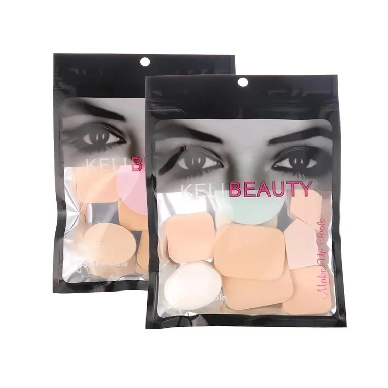 

keli makeup beauty soft cosmetic puff and mix puff mini with affordable makeup puff