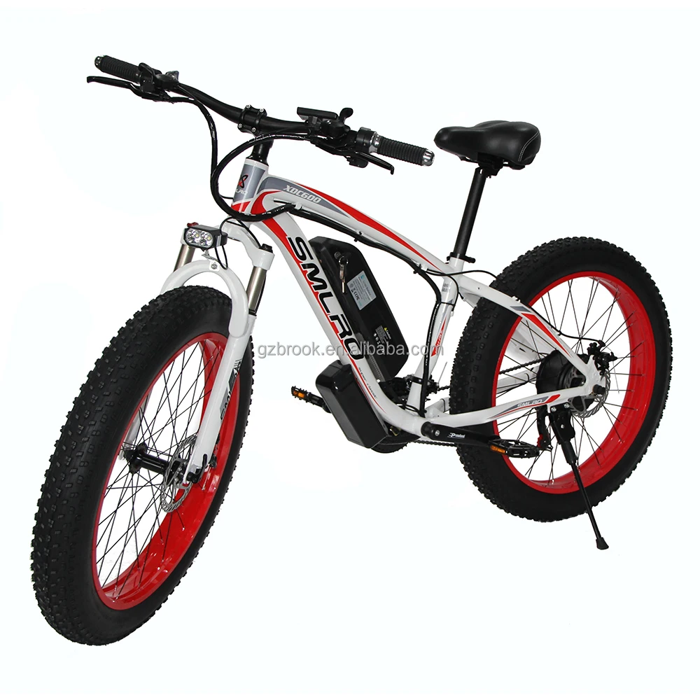 

Wholesale 1000w electric mountain bike, Black-blue/white-red