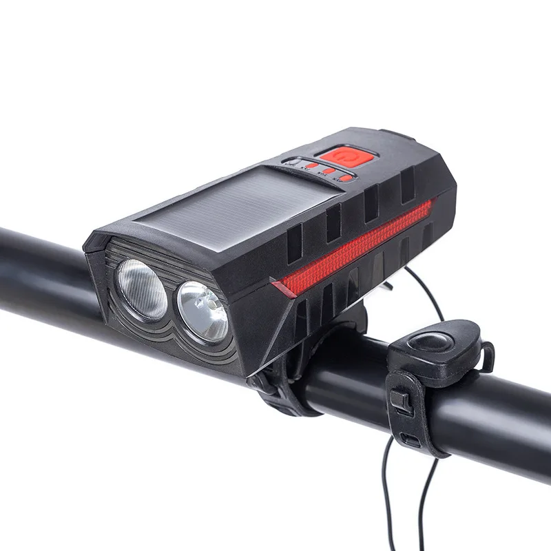 

Rechargeable Bike Light Bicycle Front Back Rear Taillight Cycling Safety Warning Light Waterproof Bicycle Lamp Flashligh, 1 color to be choose