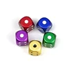 Aluminum dice with Color anodizing, Metal Dice for games and bar entertainment