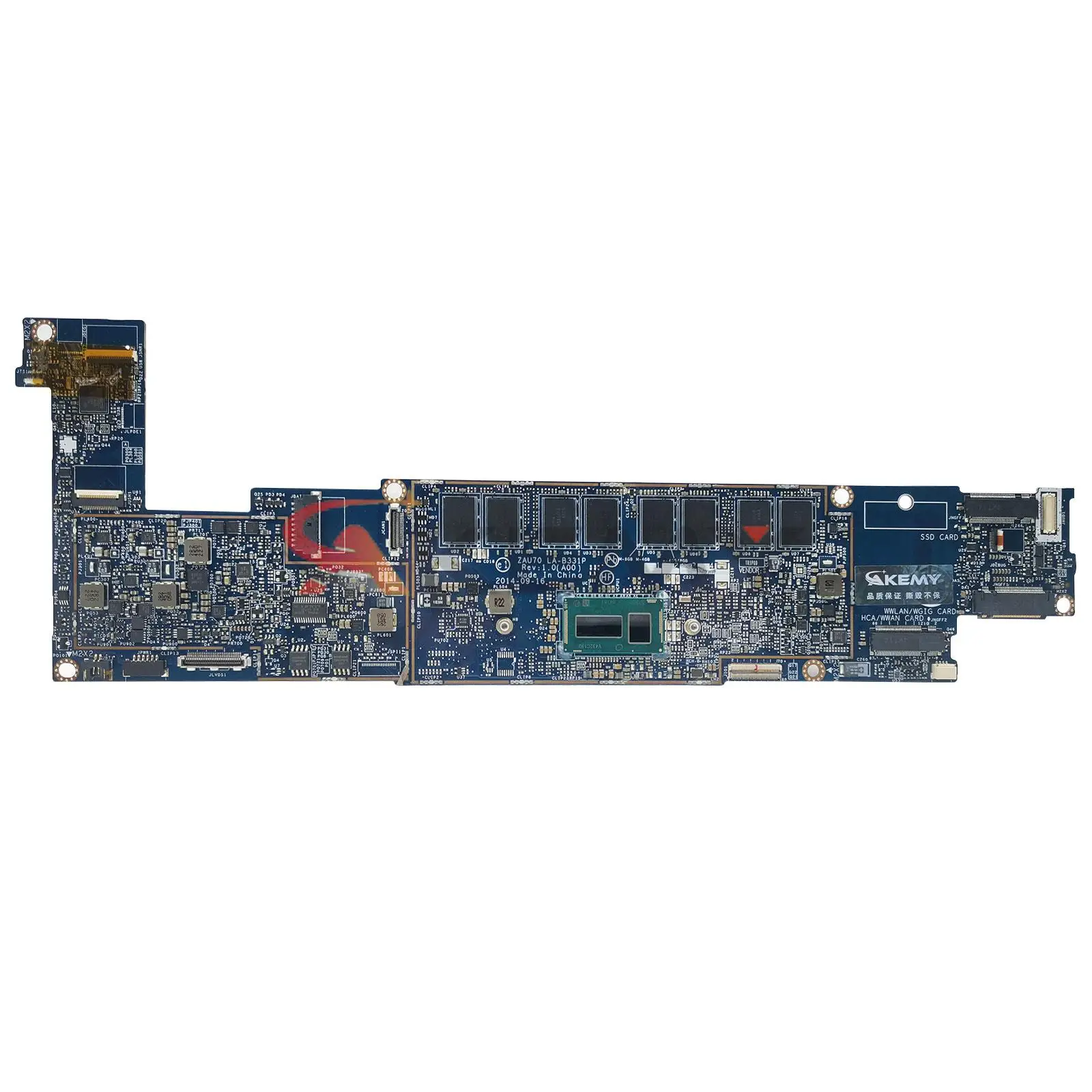 

For DELL Latitude 7350 LA-B331P M-5Y70 M-5Y10C with 4G/8G RAM Notebook motherboard Mainboard CN-0057NK 0J97J1 100% work