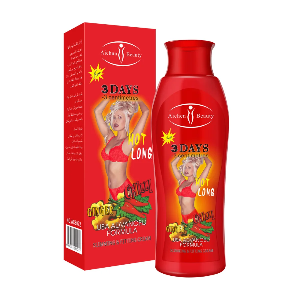 

Manufacturer Supply Aichun Home Use Best Fat Burning Slim Arm Body Slimming Cream For Women, Red