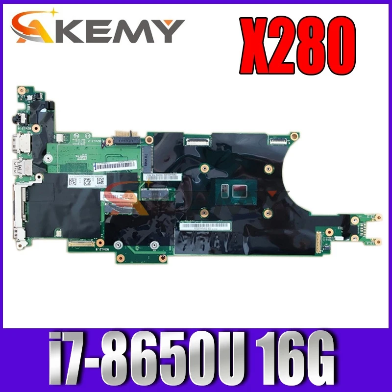

for ThinkPad x280 i7-8650U 16g laptop motherboard integrado FRU:01LX696 02HL355 01LX684 02HT352 01LX692 100% test ok
