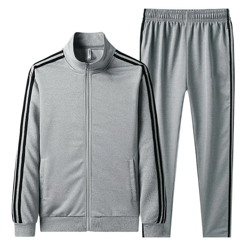 

Hot sale OEM Factory training wear men's fitness sweat suit wear jogging running breathable men Casual sportswear sets tracksuit