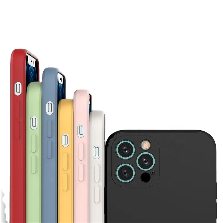 

Colorful Matte Soft Tpu Silicone Shockproof Phone Cover Case For Iphone 11