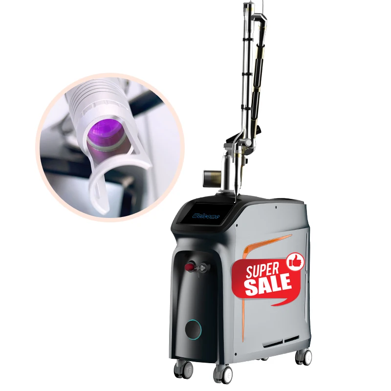 

Ultra Picolris High Power Picosecond Laser Pigment Removal Machine Pico Lazer 450ps Q Switched Nd Yag Tattoo Removal Equipment