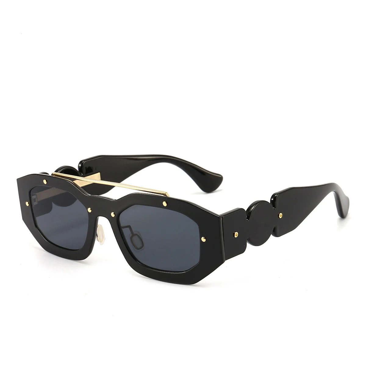 2022 Wholesale Custom Logo Plastic Shades Promotion Men Sunglasses